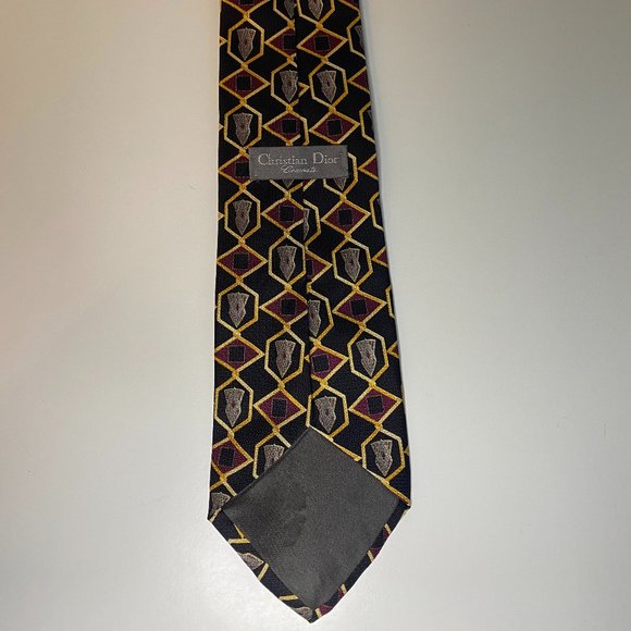 VINTAGE CHRISTIAN DIOR TIE - Picture 4 of 4